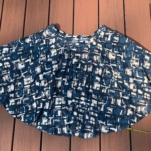 ANTHROPOLOGIE dil SKATER CIRCLE RETRO SKIRT